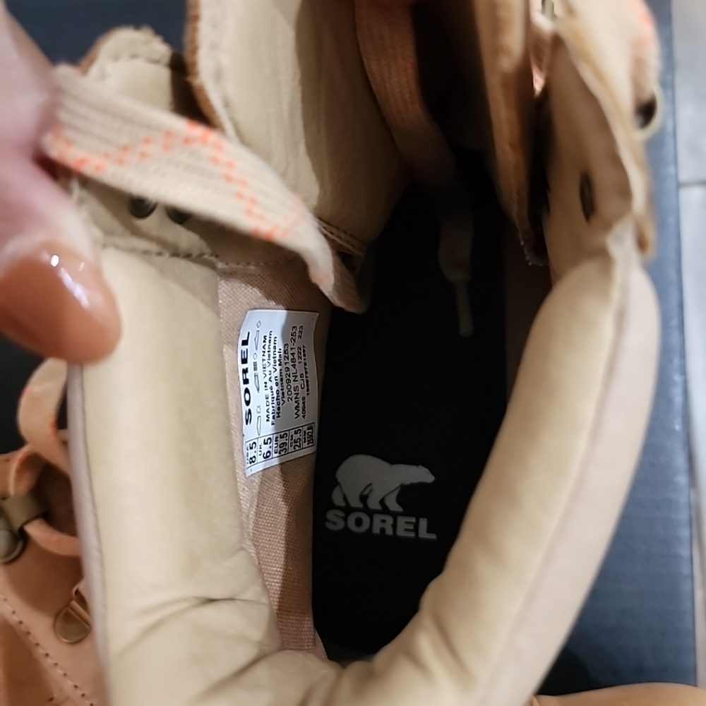 Sorel Tan Ankle Boots - Picture 7 of 12